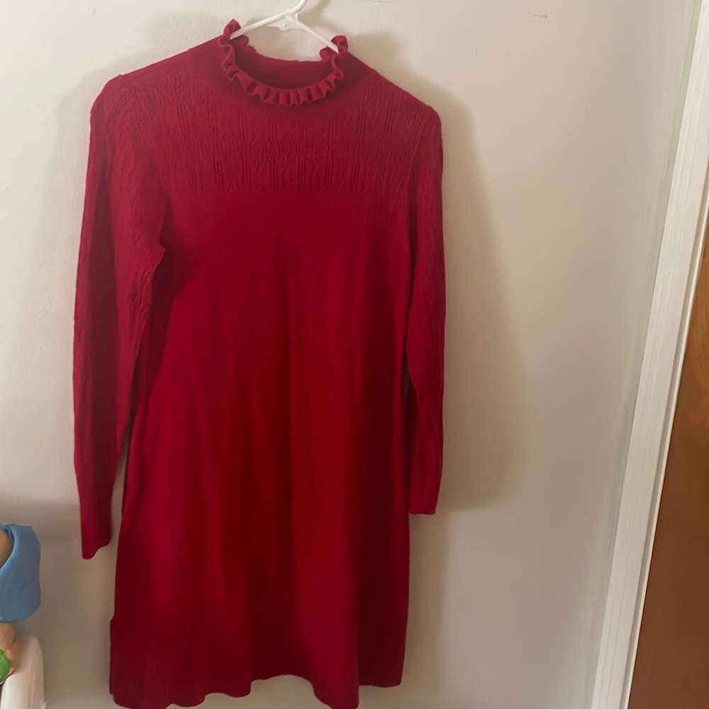 Loft red dress